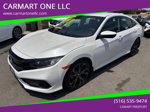 2021 Honda Civic for sale at CARMART ONE LLC in Freeport NY