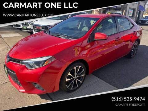 2016 Toyota Corolla for sale at CARMART ONE LLC in Freeport NY